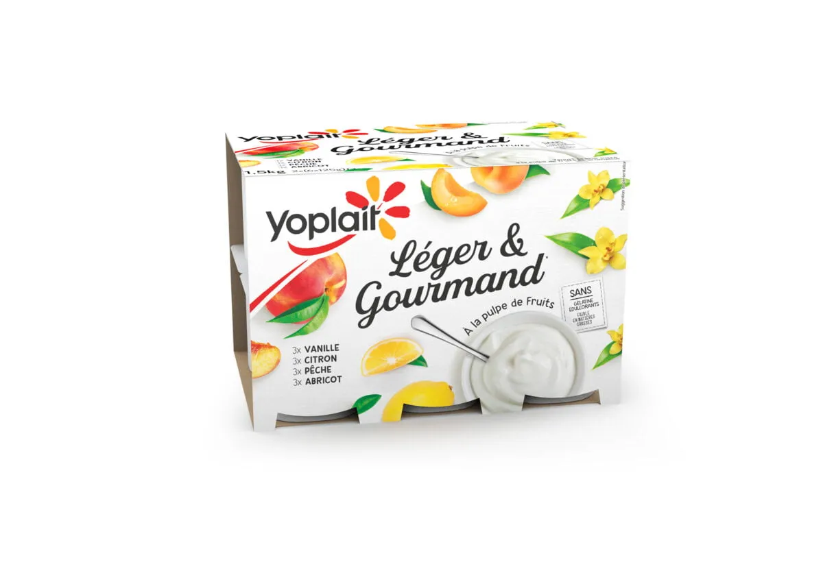 Yoplait lance sa nouvelle gamme  « LÉGER  &  GOURMAND »