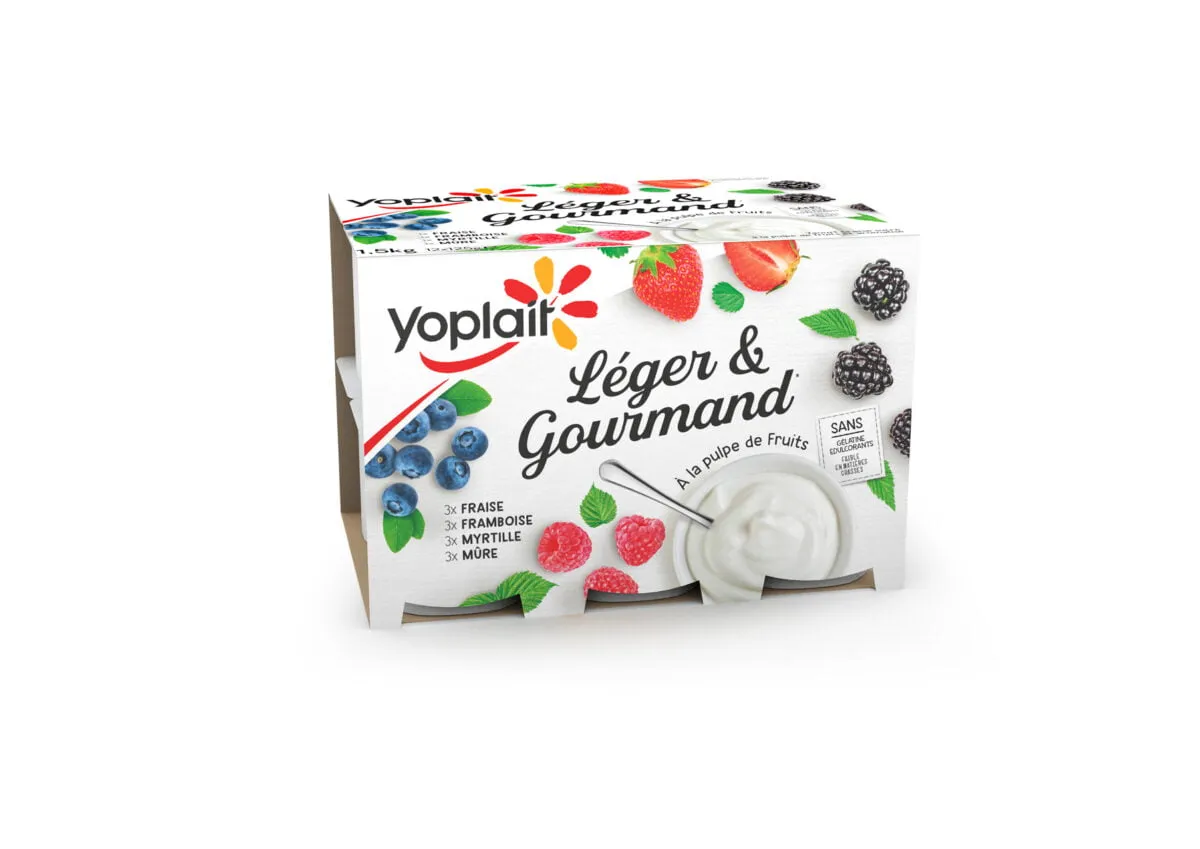 Yoplait lance sa nouvelle gamme  « LÉGER  &  GOURMAND »